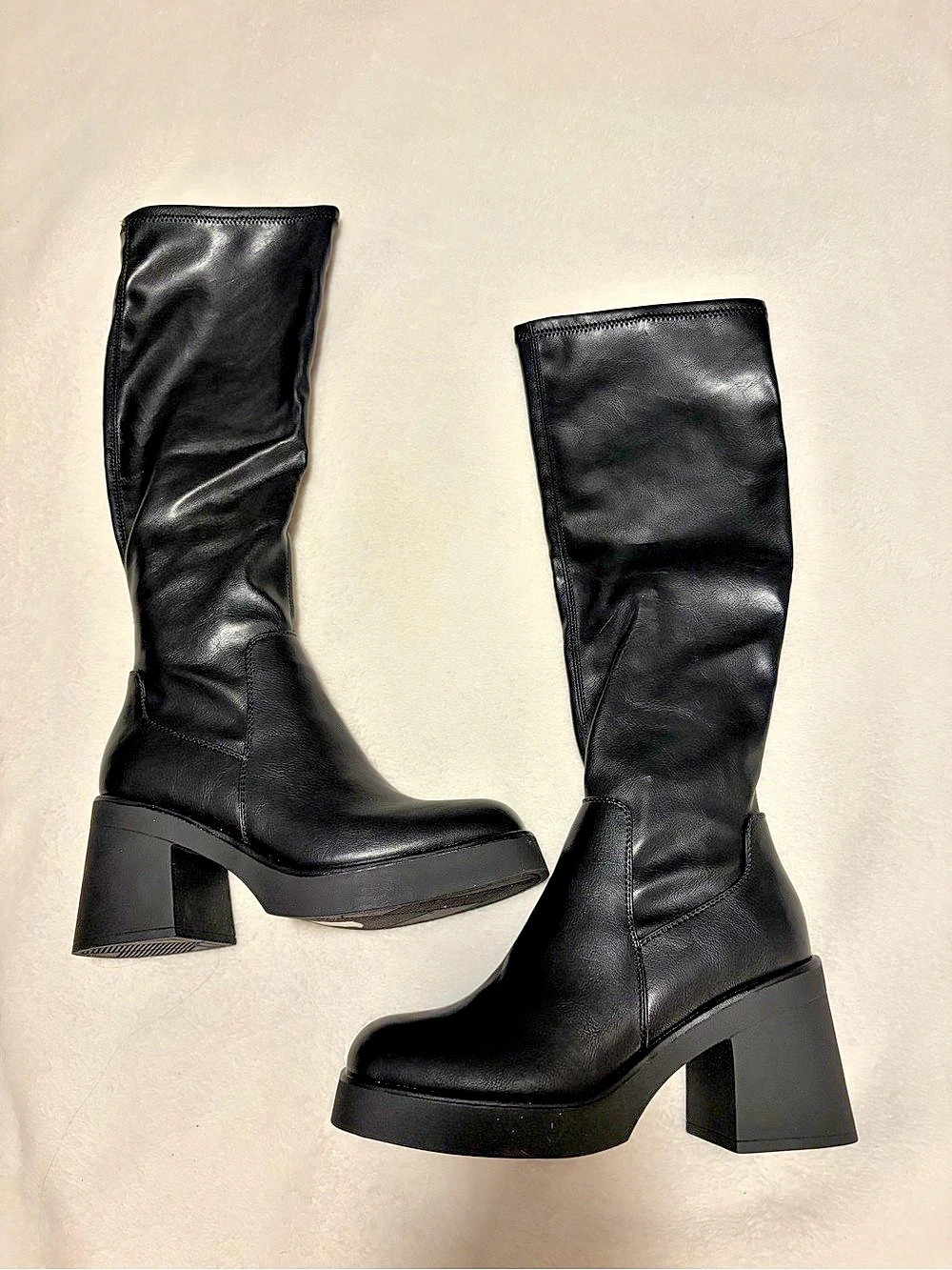 Call it Spring Brittnay Women's Black Heeled Boots US 8 Like New